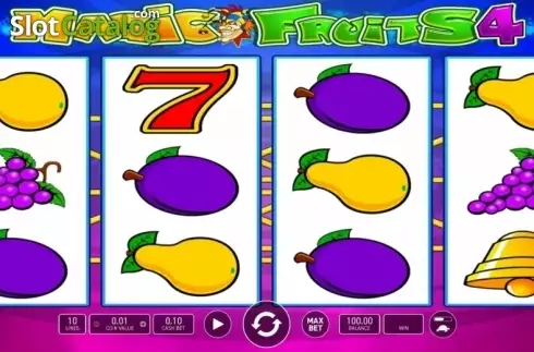 Οθόνη2. Magic Fruits 4 Κουλοχέρης