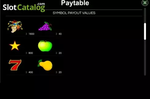 Οθόνη6. Magic Fruits 27 Κουλοχέρης