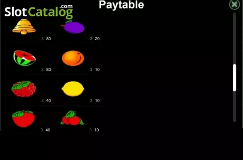 Οθόνη7. Magic Fruits 27 Κουλοχέρης