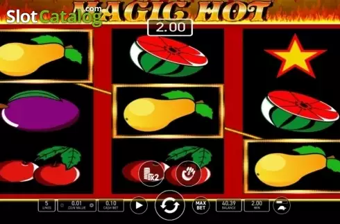 Οθόνη3. Magic Hot Κουλοχέρης