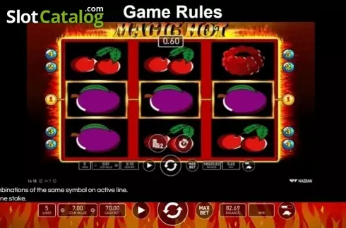 Οθόνη7. Magic Hot Κουλοχέρης