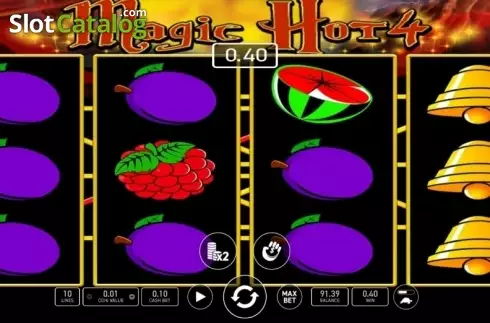 Οθόνη3. Magic Hot 4 Κουλοχέρης