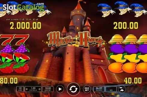 Οθόνη6. Magic Hot 4 Κουλοχέρης