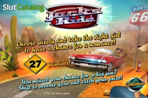 Οθόνη2. Jack's Ride Κουλοχέρης