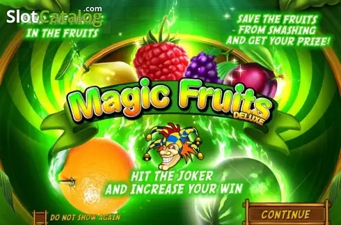 Οθόνη2. Magic Fruits Deluxe Κουλοχέρης