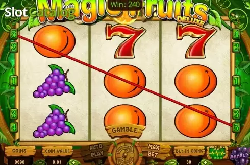 Οθόνη4. Magic Fruits Deluxe Κουλοχέρης