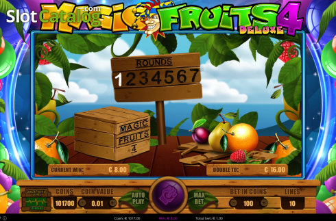Οθόνη8. Magic Fruits 4 Deluxe Κουλοχέρης