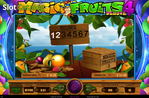 Οθόνη9. Magic Fruits 4 Deluxe Κουλοχέρης
