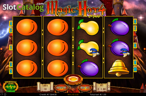 Οθόνη3. Magic Hot 4 Deluxe Κουλοχέρης