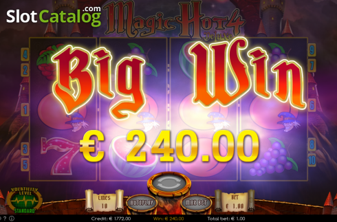 Οθόνη6. Magic Hot 4 Deluxe Κουλοχέρης