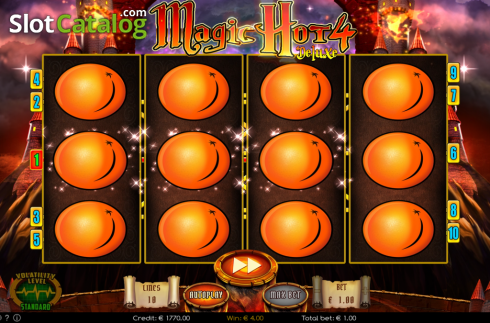 Οθόνη8. Magic Hot 4 Deluxe Κουλοχέρης