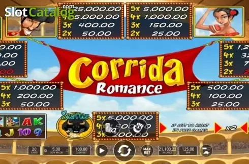 Οθόνη6. Corrida Romance Κουλοχέρης