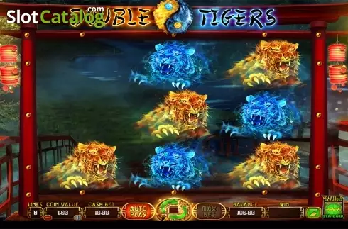 Οθόνη3. Double Tigers Κουλοχέρης