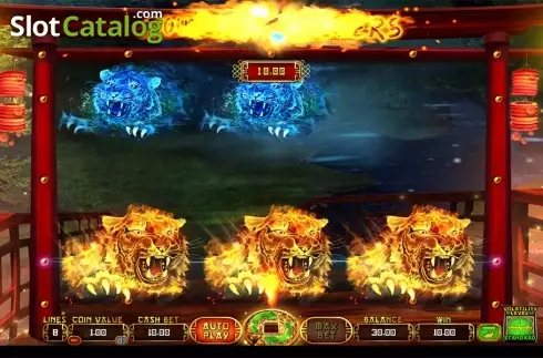 Οθόνη4. Double Tigers Κουλοχέρης