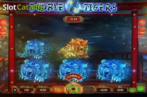 Οθόνη5. Double Tigers Κουλοχέρης