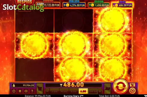 Οθόνη9. Burning Stars 3 Κουλοχέρης
