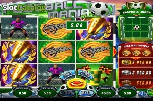 Οθόνη6. Football Mania Deluxe Κουλοχέρης