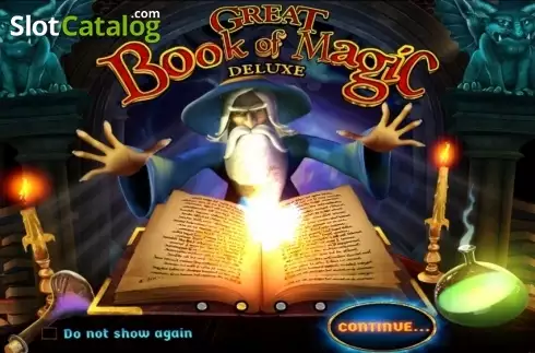 Οθόνη2. Great Book of Magic Deluxe Κουλοχέρης