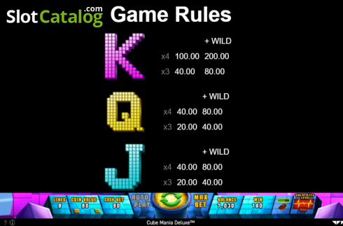 Οθόνη9. Cube Mania Deluxe Κουλοχέρης 