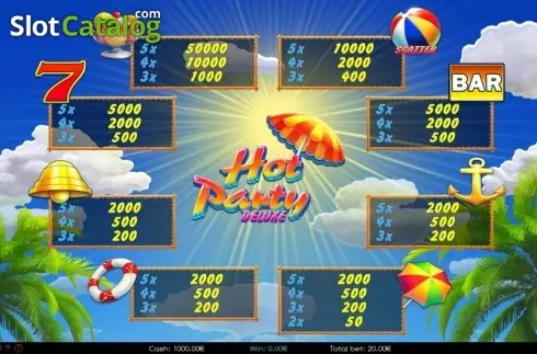 Οθόνη2. Hot Party Deluxe Κουλοχέρης