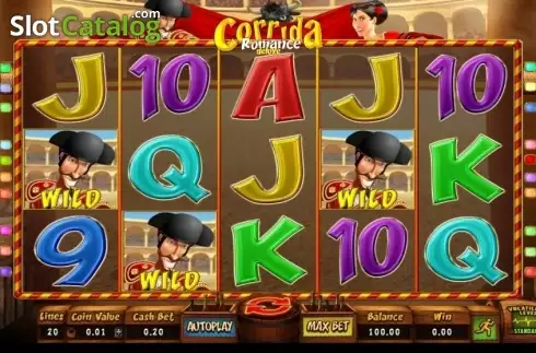 Οθόνη3. Corrida Romance Deluxe Κουλοχέρης 
