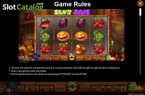 Οθόνη6. Slot Jam Κουλοχέρης