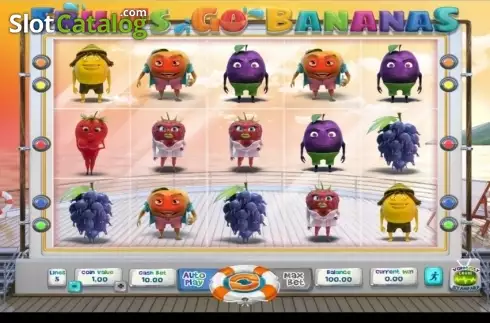 Οθόνη3. Fruits Go Bananas Κουλοχέρης