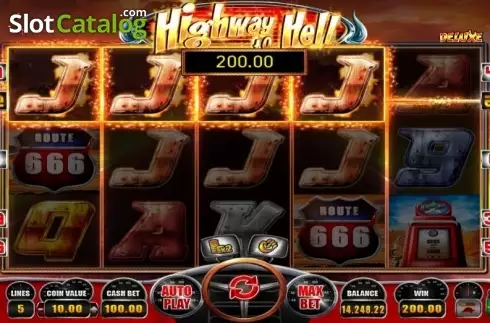 Οθόνη4. Highway to Hell Deluxe Κουλοχέρης