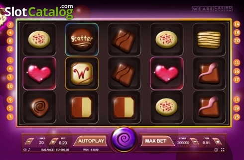 Οθόνη2. The Chocolate Slot Κουλοχέρης