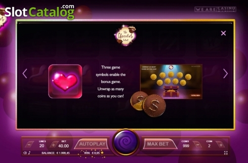 Οθόνη7. The Chocolate Slot Κουλοχέρης