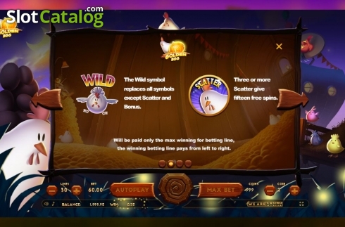 Οθόνη6. Golden Egg (We Are Casino) Κουλοχέρης 