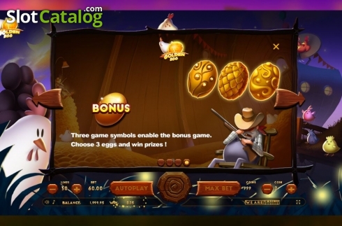 Οθόνη7. Golden Egg (We Are Casino) Κουλοχέρης 