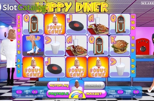 Οθόνη2. Happy Diner Κουλοχέρης