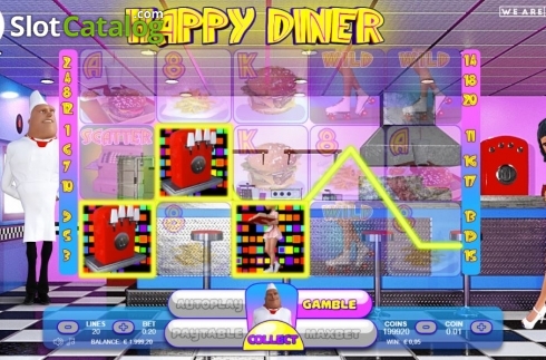 Οθόνη3. Happy Diner Κουλοχέρης