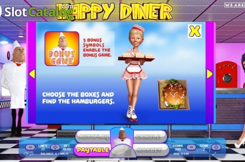Οθόνη7. Happy Diner Κουλοχέρης