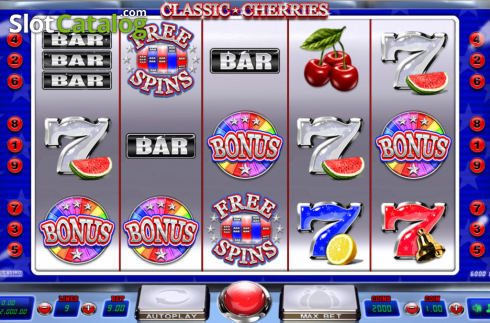 Οθόνη2. Classic Cherries Κουλοχέρης