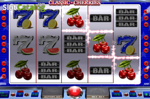 Οθόνη3. Classic Cherries Κουλοχέρης