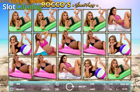 Οθόνη2. Roccos Beach Party Κουλοχέρης