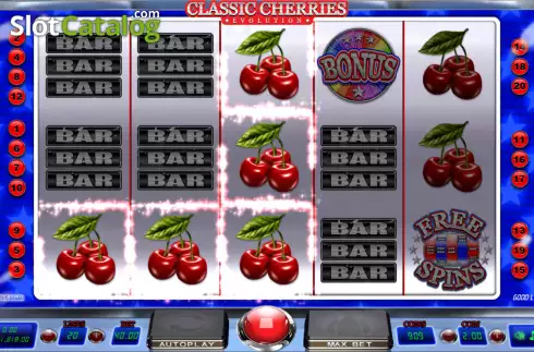 Οθόνη4. Classic Cherries Evolution Κουλοχέρης