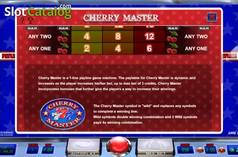 Οθόνη7. Cherry Master Κουλοχέρης