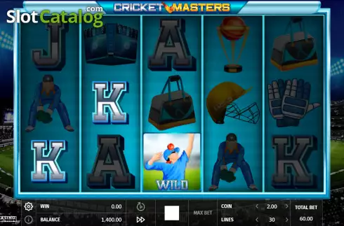 Οθόνη3. Cricket Masters Κουλοχέρης