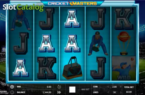 Οθόνη4. Cricket Masters Κουλοχέρης