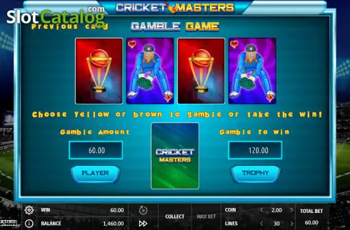 Οθόνη5. Cricket Masters Κουλοχέρης