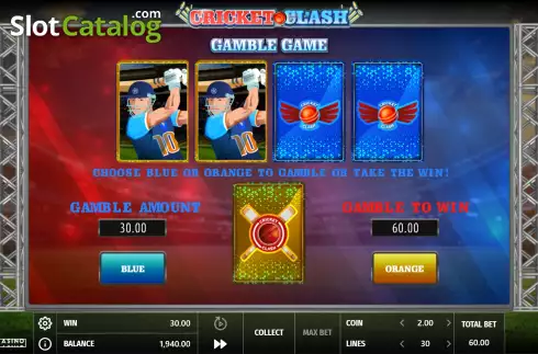 Οθόνη5. Cricket Clash Κουλοχέρης