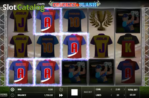 Οθόνη4. Cricket Clash Κουλοχέρης