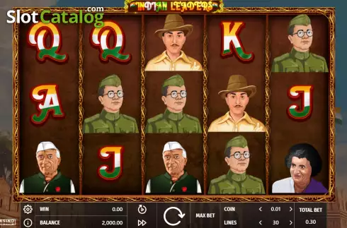 Οθόνη2. Indian Leaders Κουλοχέρης 