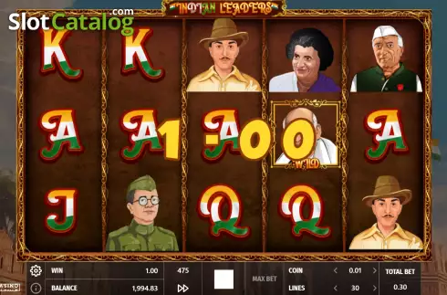 Οθόνη4. Indian Leaders Κουλοχέρης 