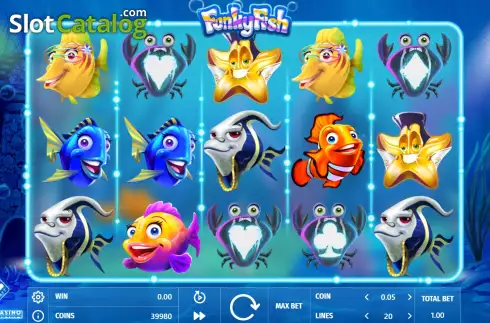 Οθόνη2. Funky Fish Κουλοχέρης