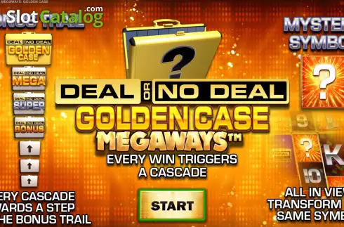 Οθόνη2. Deal or No Deal Golden Case Megaways Κουλοχέρης 