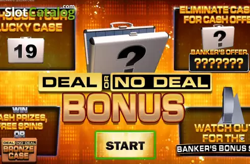 Οθόνη6. Deal or No Deal Golden Case Megaways Κουλοχέρης 